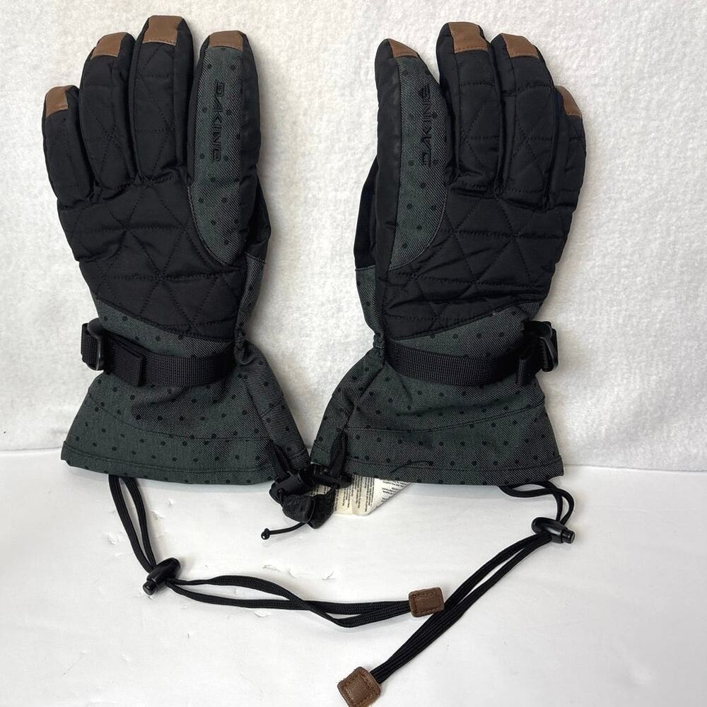 Dakine Nova Black Snowboard Ski Gloves DK Dry Women’s Small